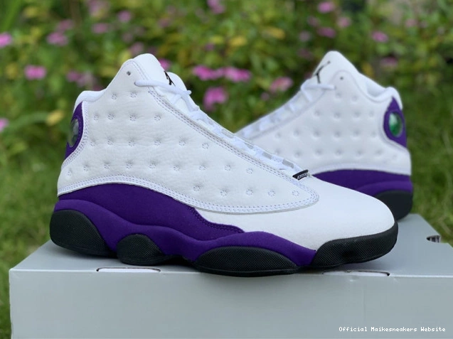 Official Maikesneakers Jordan 414571-105 Lakers 13 Air 0703